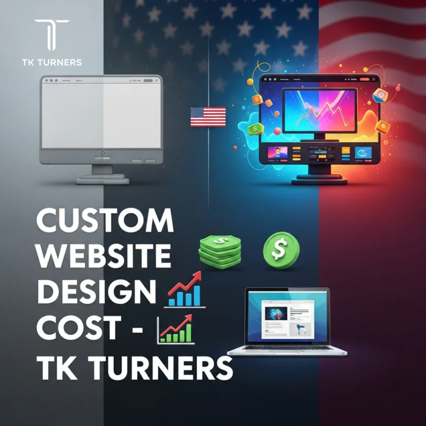 Custom Website Design Cost in USA | Affordable Pricing – TK Turners