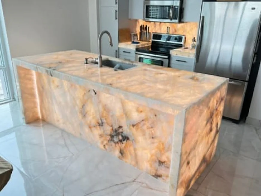 Transform Your Space with Backlit Countertops in Denver – Granite and Marble Designs