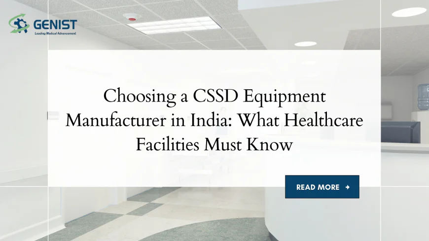 Choosing a CSSD Equipment Manufacturer in India: What Healthcare Facilities Must Know