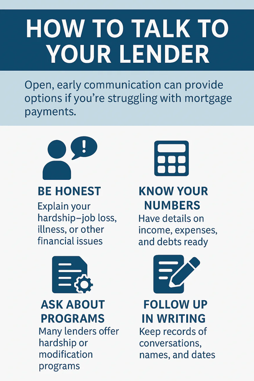 Why Communication With Lenders Is The Key To Preventing Foreclosure