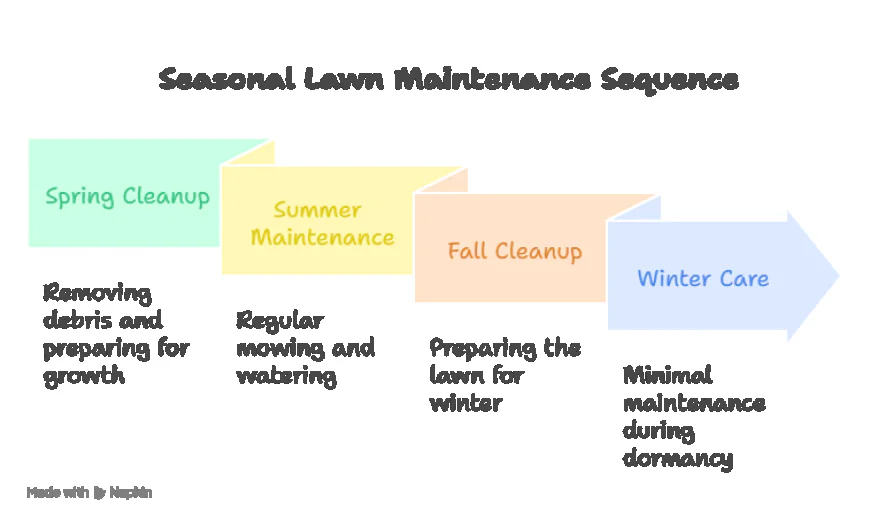 How Fall Cleanup Services Fit Into Your Year-Round Lawn Maintenance Plan.