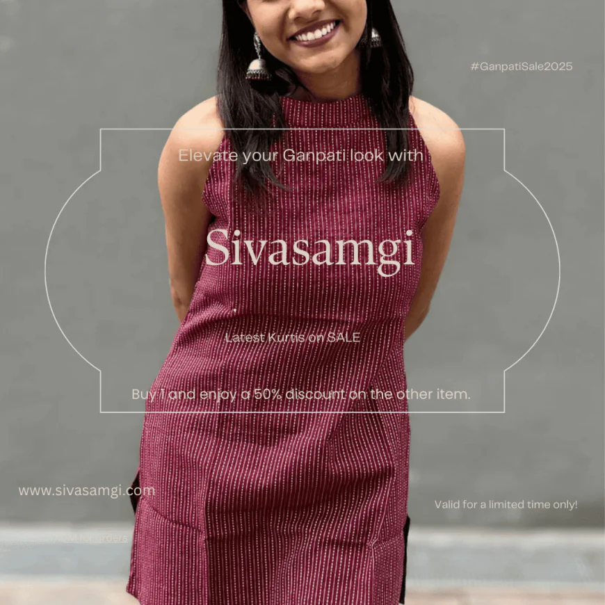 Buy Long Kurtis For Women's Online | Sivasamgi