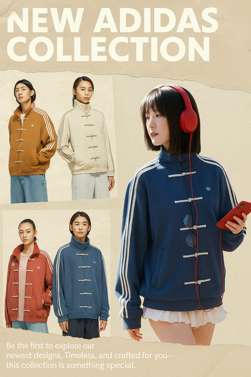 Adidas Chinese Jacket – A Perfect Blend of Tradition and Modern Streetwear