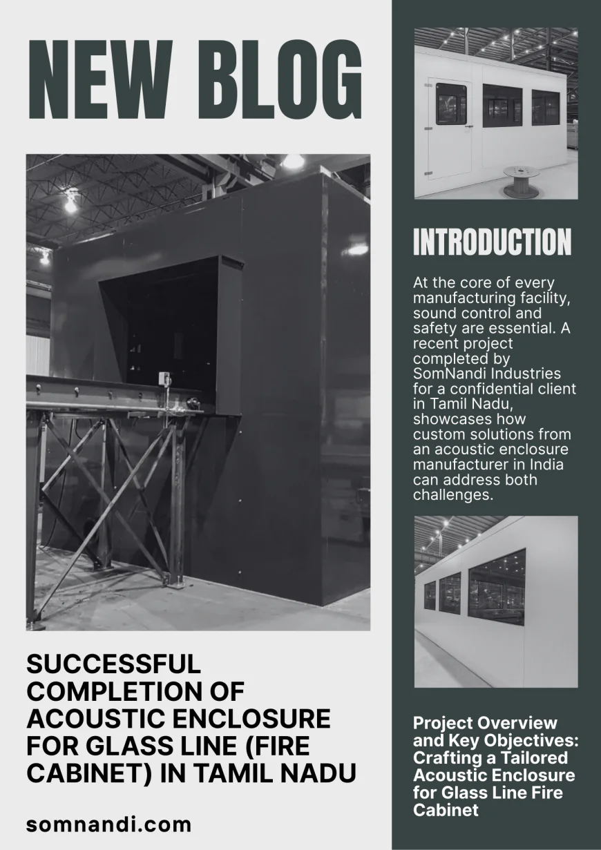 Acoustic Enclosure: The Ultimate Solution for Industrial Noise Reduction and Quiet Workspaces