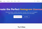 Instragram Username generator