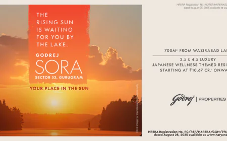 Godrej Sora Sector 53 Gurgaon | Luxury 3 & 4 BHK Apartments