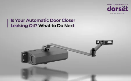 Is Your Automatic Door Closer Leaking Oil? What to Do Next