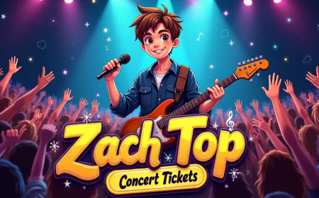 Zach Top Tickets: Secure Your Spot for the Country Star’s Upcoming Concerts