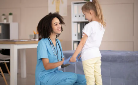 Doctor Home Visit: Child Growth and Development Monitoring