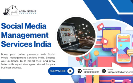 Grow Faster with Social Media Management Services India – Wish Geeks Techserve