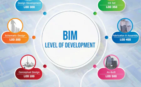 Understanding BIM LOD Levels and LOI in Building Information Modeling