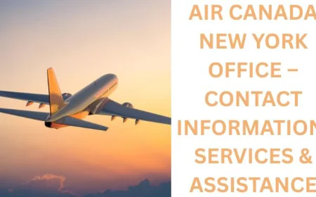 Manage Reservations Quickly Through Air Canada New York Office.