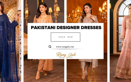 Pakistani Designer Dresses at Rang Jah: The Essence of Festive Fashion