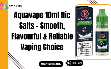 Aquavape 10ml Nic Salts at Kwik Vape UK – Premium Nic Salt Range