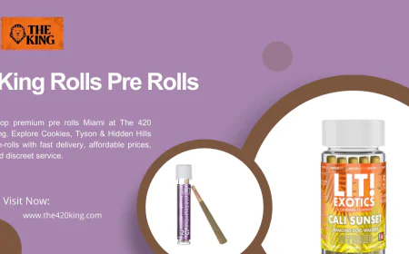 Pre Rolls Miami 2025 – Premium THC Pre-Rolls with Fast Delivery | The 420 King