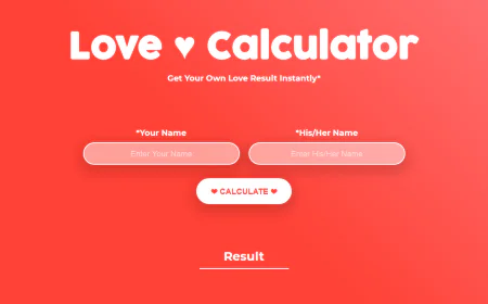 True Love Percentage Calculator – Check Your Relationship Match Now!