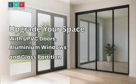 Upgrade Your Space with UPVC Doors, Aluminium Windows, and Glass Partition
