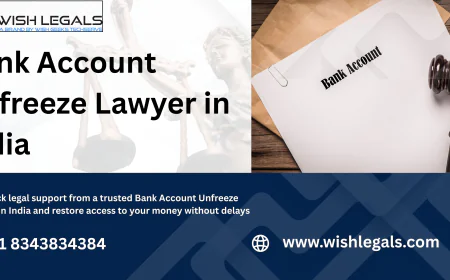 Bank Account Unfreeze Lawyer in India | Wish Legals