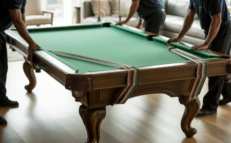 Pool Table Moving Mistakes to Avoid