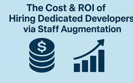 The Cost & ROI of Hiring Dedicated Developers via Staff Augmentation