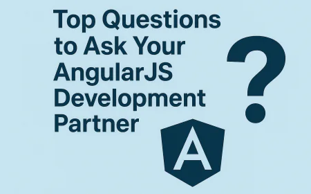 Top Questions to Ask Your AngularJS Development Partner