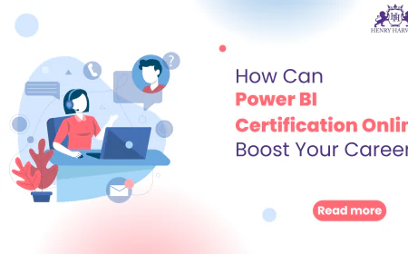 How Can Power BI Certification Online Boost Your Career?