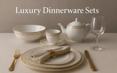 Elevate Your Dining Experience with Luxury Dinnerware Sets