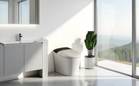 Built-in Bidet Toilet – Modern Comfort and Efficiency