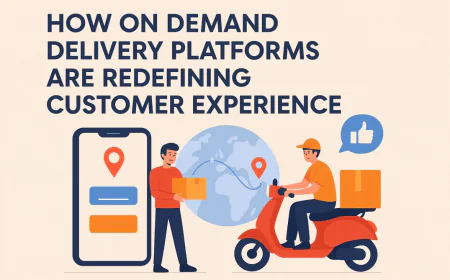 How On Demand Delivery Platforms Are Redefining Customer Experience