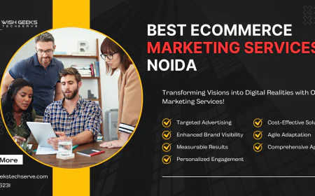 Best eCommerce Marketing Services in Noida for Startups and Businesses to Drive Success | Wish Geeks Techserve