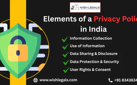 Elements of a Privacy Policy in India That Protect Your Business and User Information | Wish Legals