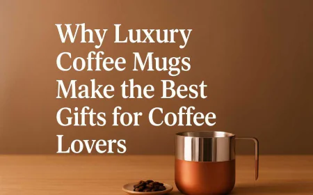 Why Luxury Coffee Mugs Make the Best Gifts for Coffee Lovers