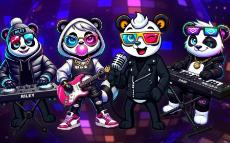 Virtual Panda Band BAMBITZ Fair Launches $BAM Token on Solana, a Memecoin Powered by Beats