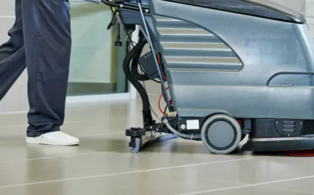 The Science of Shine: How Buffing Enhances Commercial Flooring