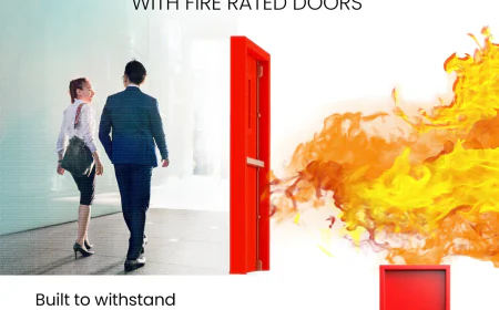 Fire-Rated Steel Doors: Combining Safety, Style, and Modern Innovation