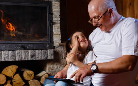 Grandpa’s Tales That Quiet Kids’ Nighttime Fears