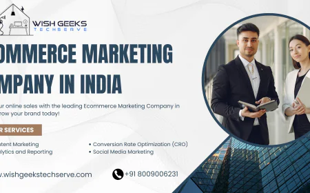 Ecommerce Marketing Company in India Helping Businesses Increase ROI and Online Reach | Wish Geeks Techserve