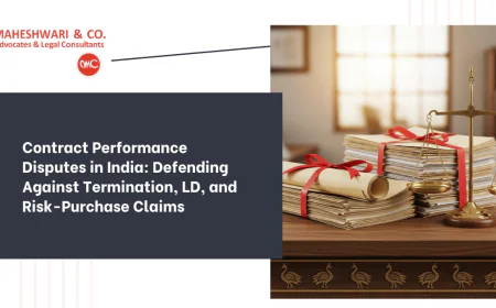 Contract Performance Disputes in India: Defending Against Termination, LD, and Risk-Purchase Claims