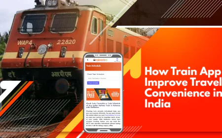How Train App Improve Travel Convenience in India