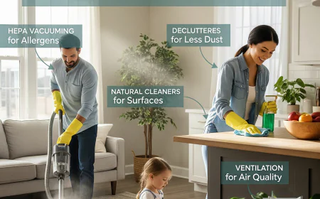 The Ultimate Guide to Deep Cleaning: Tips for a Healthier Home.