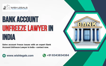 Bank Account Unfreeze Lawyer in India to Help Restore Access and Protect Your Finances | Wish Legals