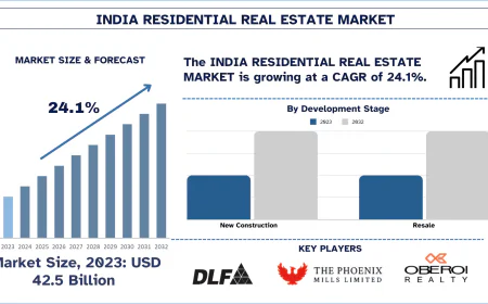 India Residential Real Estate Market Share, Trends Analysis, 2032 | UnivDatos