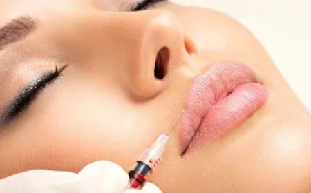 حقن فيلر الشفاه لمظهر شبابي