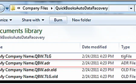 How to Use QuickBooks Auto Data Recovery to Restore Files