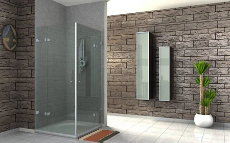 Enhance Your Bathroom with Frameless Hinged Shower Door