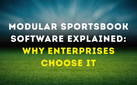 Modular Sportsbook Software Explained: Why Enterprises Choose It?