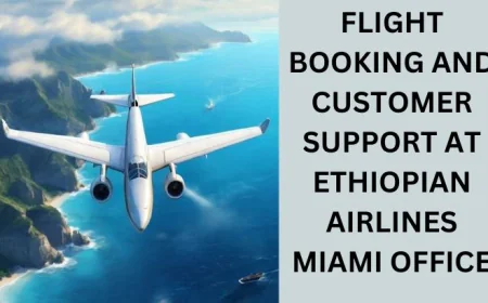 Travel Assistance and Flight Information at Ethiopian Airlines Miami Office