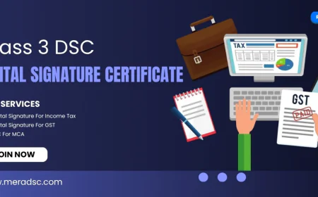 Digital Signature Certificates for GST & Income Tax Filing