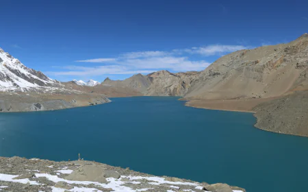 Tilicho Lake Trekking Map and Route Planning for Beginners