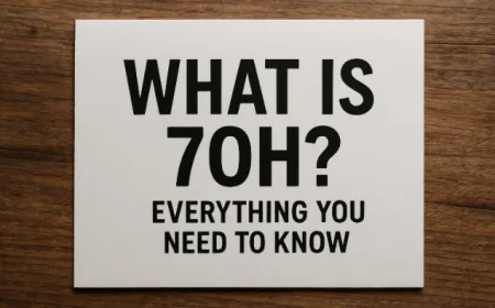 What is 7oh? Everything You Need to Know